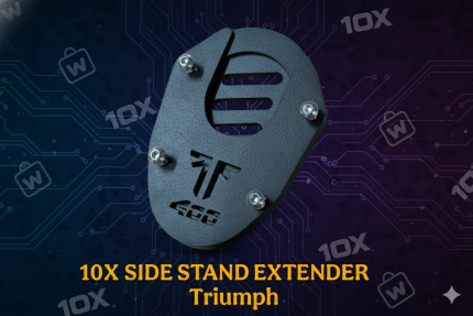 Side Stand Extender for Triumph Motorcycles | Kickstand Base Enlarger Plate