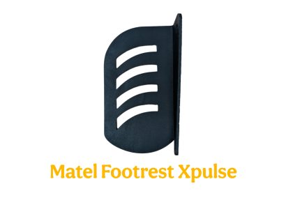 Metal Footrest for Hero Xpulse – Heavy-Duty Rider Foot Pegs