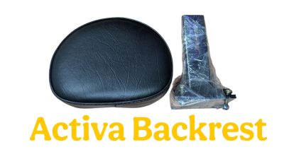Backrest for Honda Activa – Comfortable & Durable Scooter Support