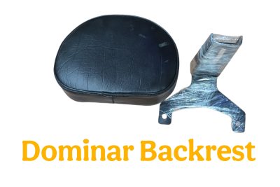 Dominar Backrest – Comfortable & Durable Pillion Support for Dominar 400/250