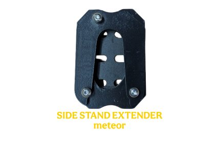 Side Stand Extender for Meteor 350 – Anti-Sink Kickstand Plate