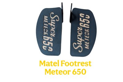 Metal Footrests for Meteor 650 – Rugged & Durable