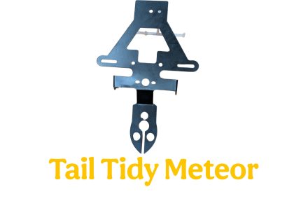 Meteor 350 Tail Tidy – Clean Number Plate Holder & LED Indicator Mount