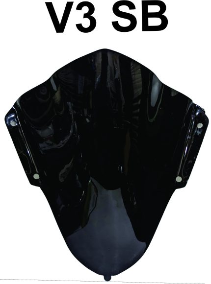 Yamaha R15 V3 Single Bubble Screen – Premium Motorcycle Visor