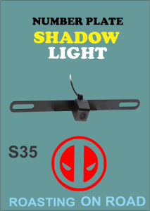 Shadow Number Plate Light  (projector Light ) S35