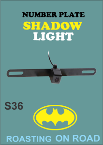 Shadow Number Plate Light (projector Light ) S36
