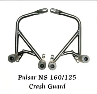 Crash Guard for Pulsar NS 160 & NS 125 – Anti-Rust, Durable & Stylish